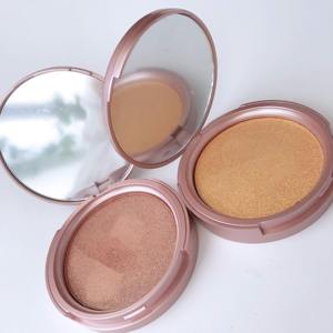 <span class=keywords><strong>Palette</strong></span> de poudre de surligneur de couleur unique avec logo personnalisé, maquillage du visage et du corps avec étiquette privée - Product Image 2