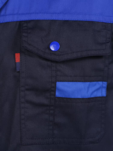 Hi Vis 85% poliéster 15% algodón dos tonos ropa <span class=keywords><strong>de</strong></span> trabajo uniforme Motor mecánico fábrica <span class=keywords><strong>taller</strong></span> planta <span class=keywords><strong>de</strong></span> acero camisas <span class=keywords><strong>de</strong></span> trabajo <span class=keywords><strong>de</strong></span> manga corta - Product Image 4