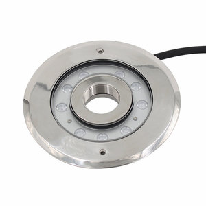 Ngoài trời DC24V vòng Donut 27W/24W RGB/RGBW DMX512 chìm âm nhạc đài phun nước, nhảy múa đài phun nước dẫn ánh sáng đài phun nước - Product Image 1