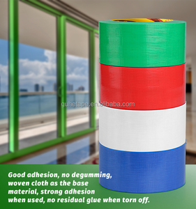 Hecho en China, cinta de curado impermeable blanca, Material PE adhesivo fuerte, fácil de rasgar a mano, cinta adhesiva de tela sin residuos - Product Image 4