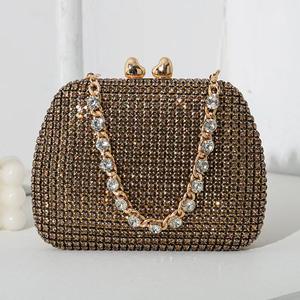 Mode fête mariage dîner sac à main à la main Bling strass soirée pochette femmes pour robe formelle - Product Image 2