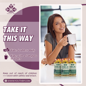 Tablet Spirulina Nabati 500mg dengan Klorofil, Dukungan Nutrisi Protein untuk Penggunaan Dewasa Umum - Product Image 6