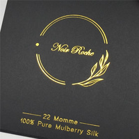 Carton écologique noir imprimé de logo personnalisé Emballage de cadeau d'entreprise de produit de chaussettes Boîte en papier pliante avec tiroir coulissant