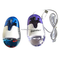 Souris personnalisée avec figurine flottante remplie de liquide, logo personnalisé, filaire ou sans fil, ergonomique, transparente en acrylique, cadeau de bureau