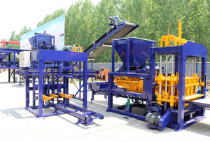 Hiệu suất cao hongfa 220V/380V PLC áp lực thủy lực tự động DIESEL bánh động cơ khối bê tông máy làm dễ dàng - Product Image 5