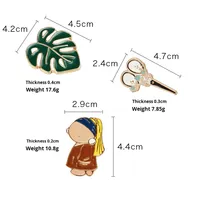 Nouveau rétro point de croix bricolage outil de couture magnétique mignon petit métal plaqué or sélecteur d'aiguille sculpté Technique de gravure