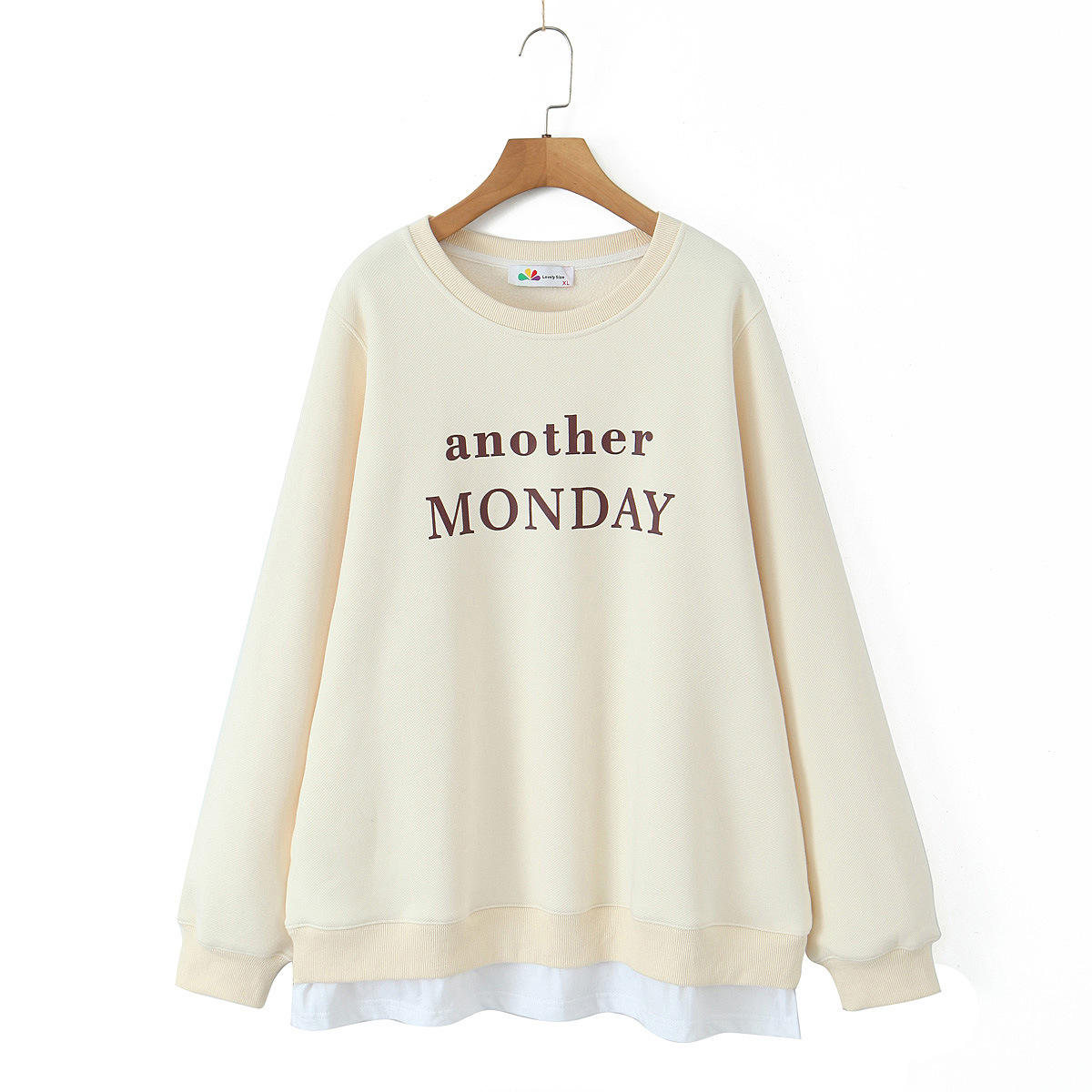 เสื้อสเวตเตอร์สีแอปริคอท