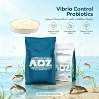 Inhibiteur de Vibrio, Complément Alimentaire pour l'Aquaculture, Améliore la Qualité de l'Eau et Renforce l'Immunité, Adapté aux Crevettes, Crabes, Anguilles et Tortues