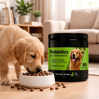 Complément alimentaire pour animaux de compagnie, comprimés probiotiques pour chiens, OEM/ODM, soutient la santé intestinale et la fonction digestive, soutient le système immunitaire, soutient la flore intestinale
