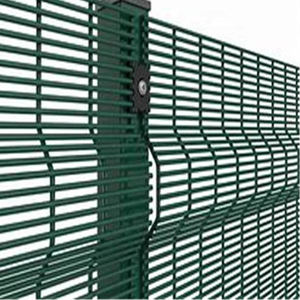 Valla de malla de alambre 358 con recubrimiento en polvo, de alta seguridad, anti-escalada, de visión clara, para villas al aire libre - Product Image 2