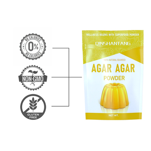 QINSHANTANG Organic Food Grade Agar Agar Pó Fruta Extrato Embalado em Garrafa ou Tambor De Frutas e Raiz - Product Image 2