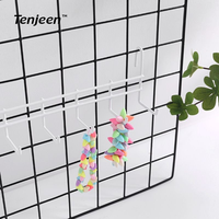 Panneaux muraux portables en treillis métallique pour salles de bain, présentoirs de photos et espaces commerciaux - Taille personnalisée et multifonctionnels