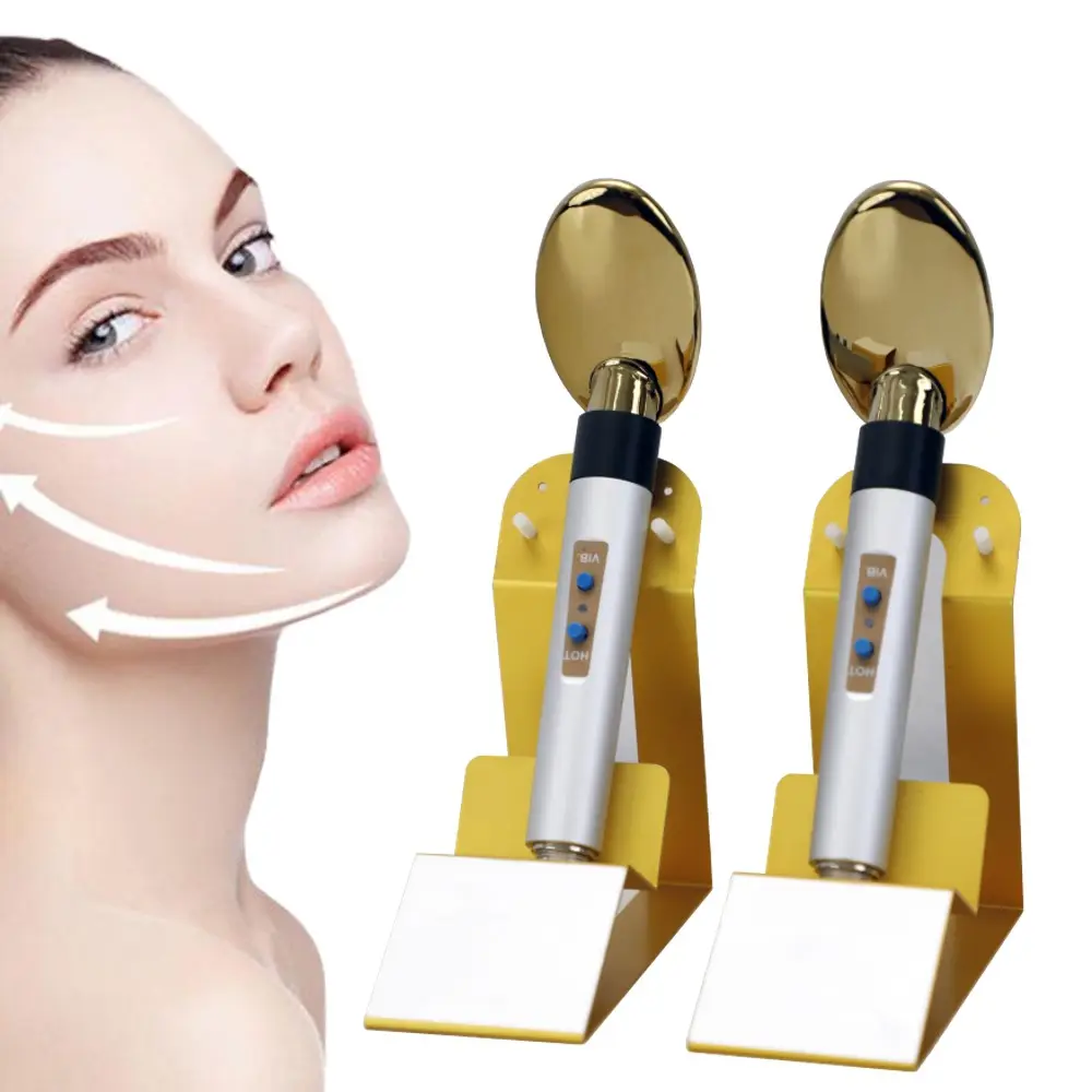 Uso Doméstico Equipamentos De Beleza microcurrent face lift máquina Pele Apertando Microcurrent Facial Massager Antiaging Beauty Device