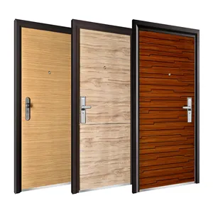 Оптовая продажа, стальная дверь, 5 см/7 см/10 см, одна Современная входная стальная дверь, звукозащищенная защитная дверь