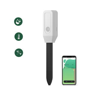 Tuya WiFi Zigbee akıllı toprak nem ölçer çiçek saksısı sıcaklık nem sensörü higrometre termometre çalışma Google Alexa - Product Image 1