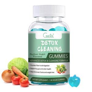 Gummies Détox Nettoyantes Véganes à Base de Plantes Naturelles – Soutient les Soins Intestinaux et le Bien-être Corporel à Long Terme – Approvisionnement Direct Usine - Product Image 1