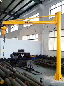 رافعة عمودية مثبتة على الأرض أو الحائط بذراع متحرك سعة 2 طن ورافعة ذراعية سعة <span class=keywords><strong>1</strong></span> طن بسعر مميز - Product Image 3