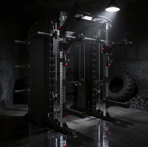Máquina Smith Multifuncional, Entrenador Funcional, Power <span class=keywords><strong>Rack</strong></span> <span class=keywords><strong>con</strong></span> Accesorios Duraderos - Product Image 5