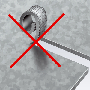 Knipex - Pince à tête plate en acier inoxydable, bord lisse, qualité industrielle, outil de coupe polyvalent, noir - Product Image 1