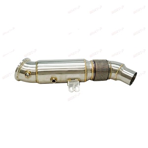 Mertop Tubo de Escape de Acero Inoxidable de 5.0'' para G30 B58 F30 340i F32 <span class=keywords><strong>140I</strong></span> 240I 340I 440i 540I 640I 740I - Product Image 1