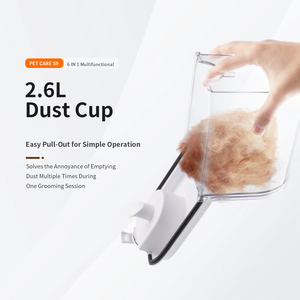 Sıcak Fırsat 6'sı 1 Arada Evcil Hayvan Tüy Alma ve Bakım Seti Düşük Sesli Köpek Tüyü Temizleyici El Tipi Kedi Vakumlu Süpürge Evcil Hayvan Vakum Temizleyici Seti - Product Image 2