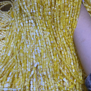 Perline lunghe con motivo diavolo bianco baltico naturale di alta qualità <span class=keywords><strong>5mm</strong></span> pietre preziose sciolte ambrate perfette per i musulmani - Product Image 5