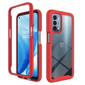 TPU+Acrylic Transparent Clear Crystal Phone Case for Oneplus One Plus Nord 2 N200 9 Pro CE 5G 10T Cover