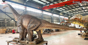 Modelo animatrónico de <span class=keywords><strong>Brachiosaurus</strong></span> Jurásico vivo grande para Dinosaur <span class=keywords><strong>World</strong></span> en Dino Park - Product Image 4