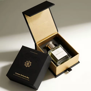 Envase de perfume deslizante de lujo con logotipo personalizado de fábrica, en cartón, para botella de vidrio de 10 ml y 50 ml. - Product Image 4