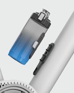 ขวดน้ำจักรยานแบบเปลือกแข็งแม่เหล็กพร้อมวาล์วกันกระแทก OEM PP5 ป้องกันการสำลัก ดื่มได้ด้วยมือเดียว พกพาสะดวก เหมาะสำหรับการเดินป่าและการใช้งานหลากหลายรูปแบบ - Product Image 1