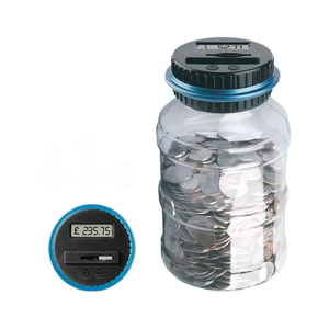 어린이 전자 ATM 머니 박스 암호 안전 미니 크리 에이 티브 페인트 돼지 저금통 자동 은행 어린이 돼지 저금통 참신 장난감 - Product Image 4