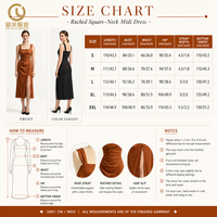 Robe midi en lin respirant, chic et élégante, pour femme, col carré, froncée, avec fente haute et latérale, sans manches, style portefeuille, idéale pour les soirées, personnalisable OEM
