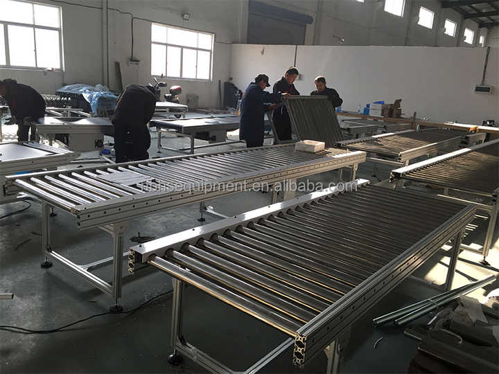 Industrial Gravity Movable Roller Tables for 100kg Cartons