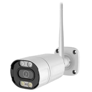 무선 IP 카메라 8MP 5MP 4MP 2MP 실외 방수 SD 카드 또는 클라우드 스토리지 양방향 오디오 WiFi CCTV 카메라