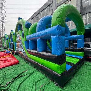 Parcours d'obstacles gonflable sur le thème des engrenages mécaniques, en PVC durable, pour les fêtes d'enfants, la <span class=keywords><strong>location</strong></span>, les événements de carnaval - Product Image 4