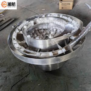 उपकरण लाइन फीडर कंपन कटोरे फीडर कैप फीडर मशीन बोतल कैप के लिए काउंक्लॉकवाइज रोटेशन - Product Image 5