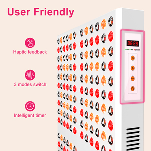 Bonliter 2400W pannello di terapia della luce rossa Dual chip 480 pz led per alleviare il dolore a casa uso SPA Sauna 630/660/810/830/850nm - Product Image 5