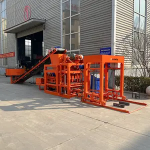 LONTA QTJ4-25 vollautomatische elektrische hohle ineinandergreifende Pflastmaschine für Beton Zement Ziegel Blockherstellungsmaschine