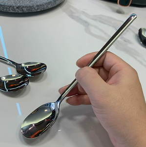 Cuchillos de mesa de acero inoxidable con mango martillado de lujo personalizados DF BC, cuchillo para carne, tenedores de mesa, tenedores para postre, personalizados - Product Image 3