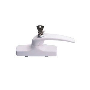 Poignée <span class=keywords><strong>Cremone</strong></span> avec clé et serrure pour fenêtres et portes à battants en aluminium ABX023K - Product Image 1