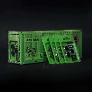 Film protecteur d'écran pour objectif d'appareil photo CD transparent HD 9H anti-rayures, installation facile, compatible avec plusieurs marques de téléphones - Product Image 5