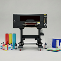 Offre Spéciale – Imprimante DTF UV A400UV 30 cm à 3 Têtes XP600 TX800 pour Transfert d'Étiquettes et Autocollants en Cristal avec Plastifieuse