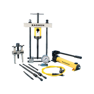 Juego de herramientas hidráulicas industriales de 8 toneladas, máquina extractora de rueda con tensor Extractor de mano Maestro de tres mordazas, juego de herramientas hidráulicas industriales, 2 unidades - Product Image 3