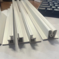 Facile installer solution acoustique tissu mur piste plafond tendu en pvc profil pour film