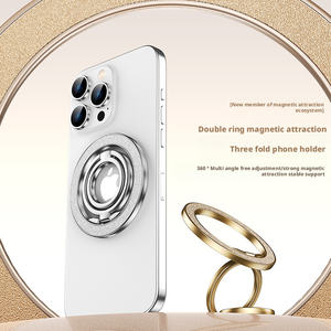 Support de <span class=keywords><strong>téléphone</strong></span> magnétique double face, support de bureau, alliage de zinc, matériau léger, pour les étuis de <span class=keywords><strong>téléphone</strong></span> de luxe - Product Image 4