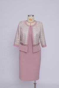 Elegante Vestido de Dos Piezas para Mujer Talla Grande, Vestido de Iglesia, Ropa para Mujer Negra - Product Image 4