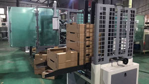 Machine à fabriquer des boîtes à bananes en carton ondulé, pliage et formage de cartons de fruits robustes pour le transport de fruits en vrac - Product Image 3