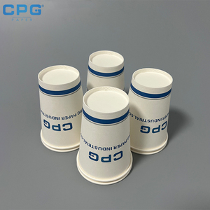 Vasos de Papel Desechables de 20oz con Logotipo Personalizado, Pared Ondulada, Libres de BPA, para Uso en Restaurantes, Suministro Directo de Fábrica - Product Image 1