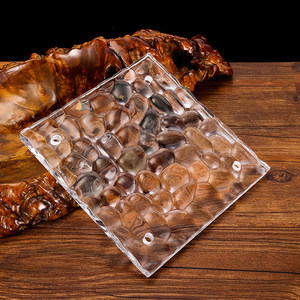 Cloisons <span class=keywords><strong>d</strong></span>écoratives modulaires en verre cristal de luxe moderne pour bureau, hôtel, salon - Product Image 2