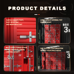 خزانة معدنية صناعية من الدرجة التجارية قفل قوي من الفولاذ المقاوم للصدأ موظف في المركز التجاري للاستخدام في صالة الألعاب الرياضية - Product Image 6